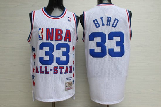 33 Larry Bird 2003 all star jersey white